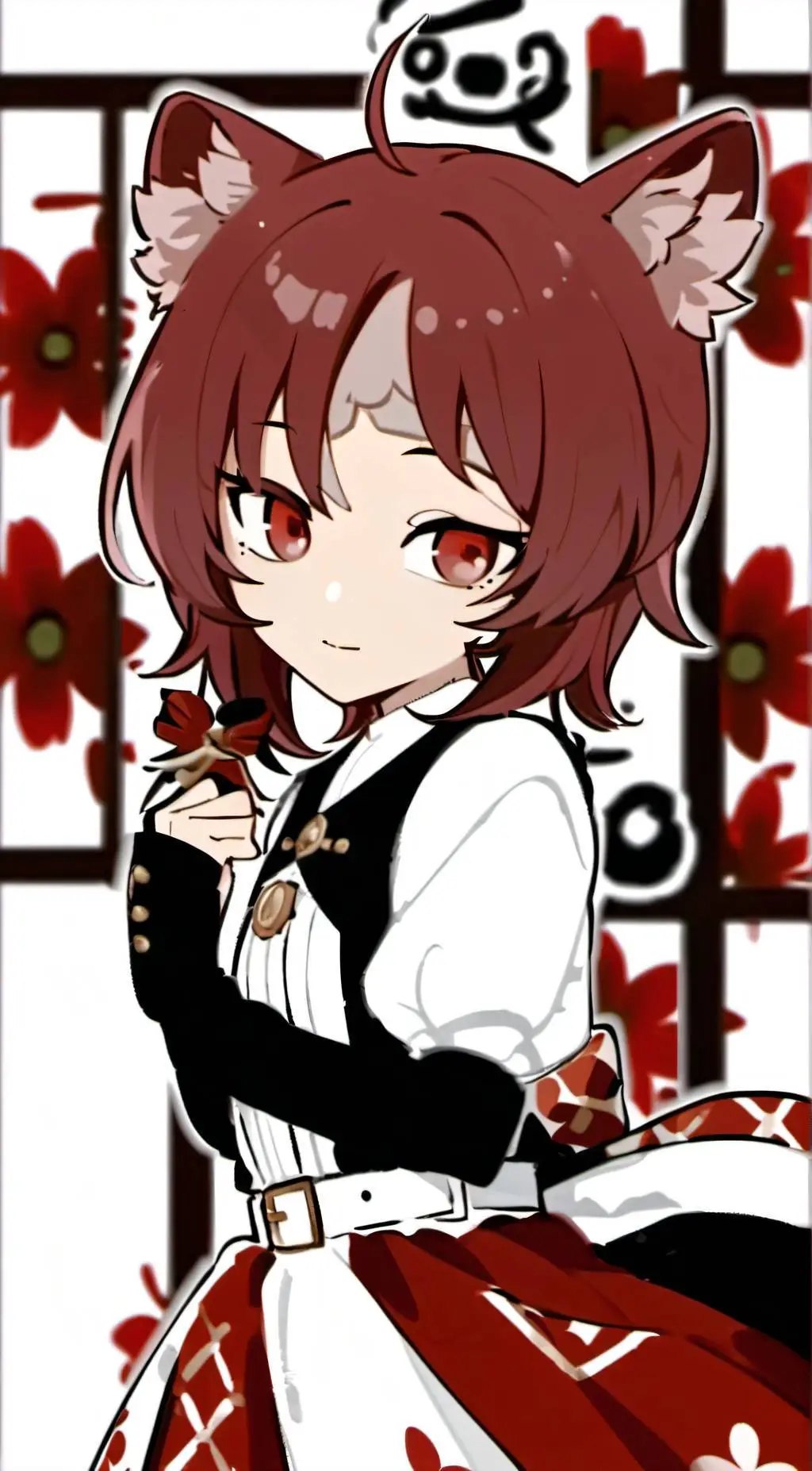 ai character: <3 Alexia <3 background