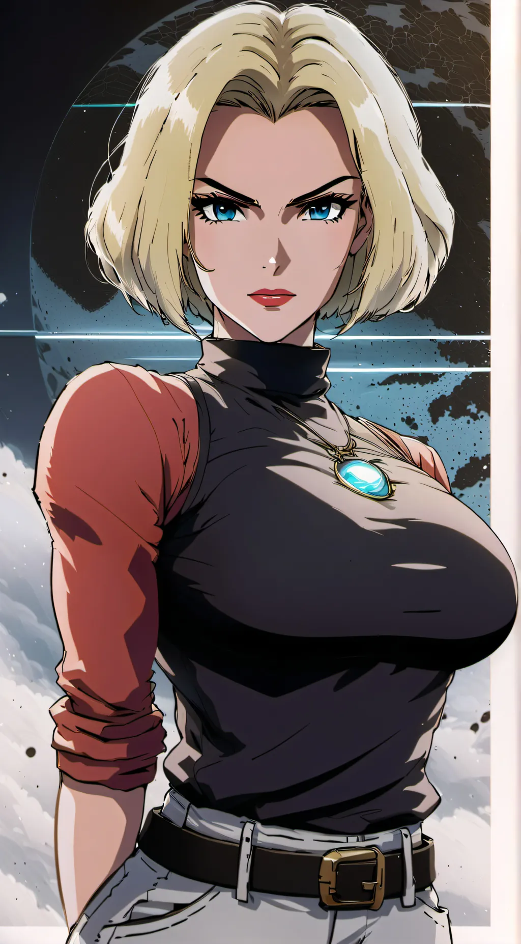 ai character: Casey  background