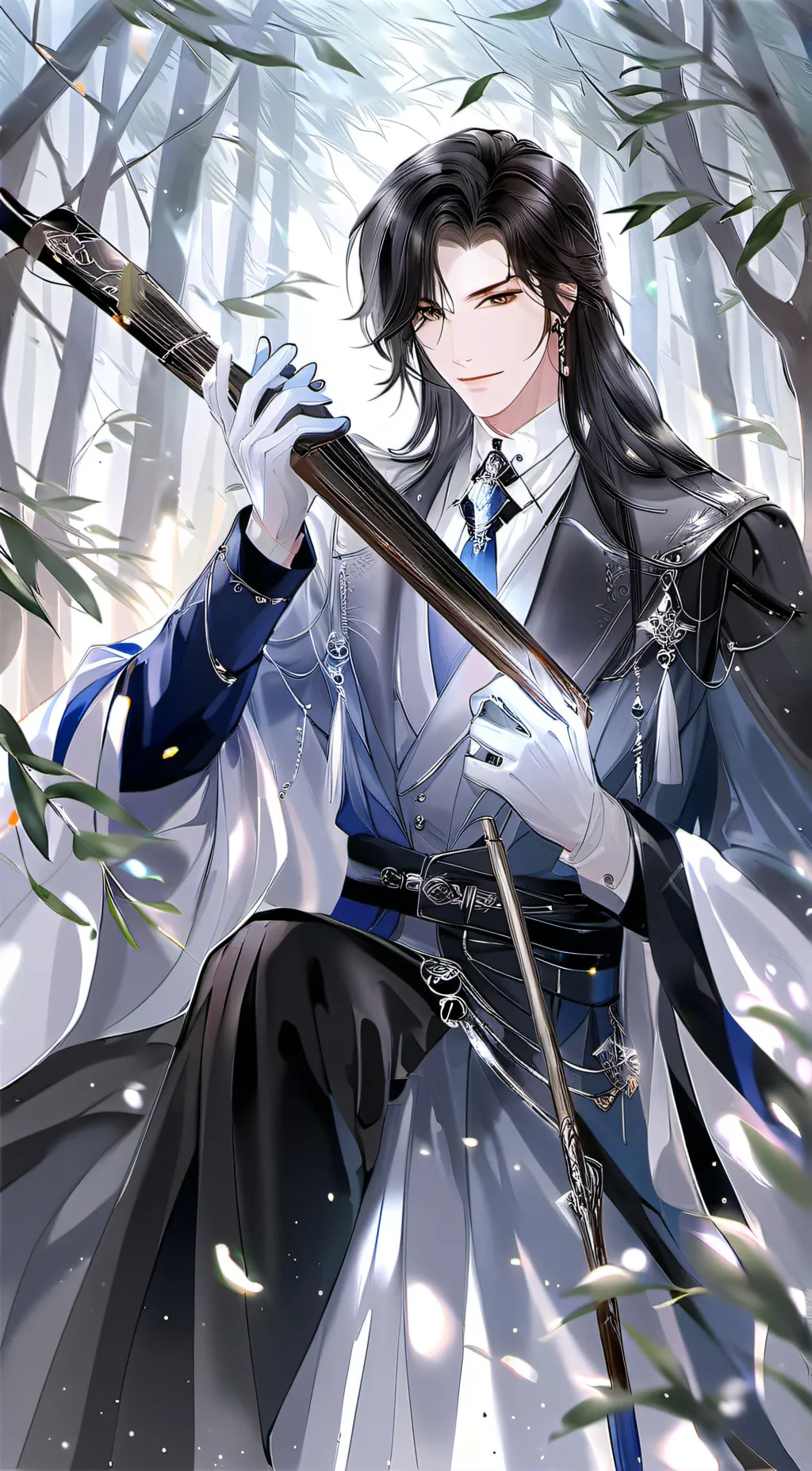 ai character: dragon catcher  background