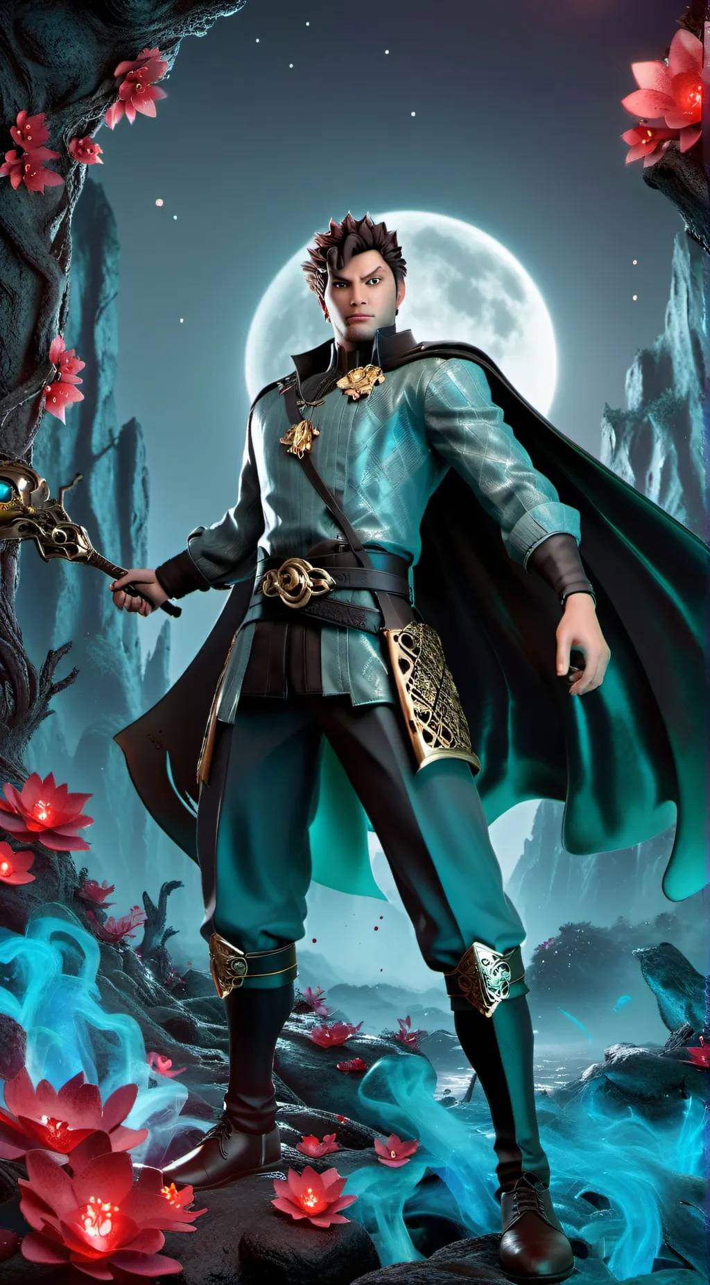 ai character: prince background