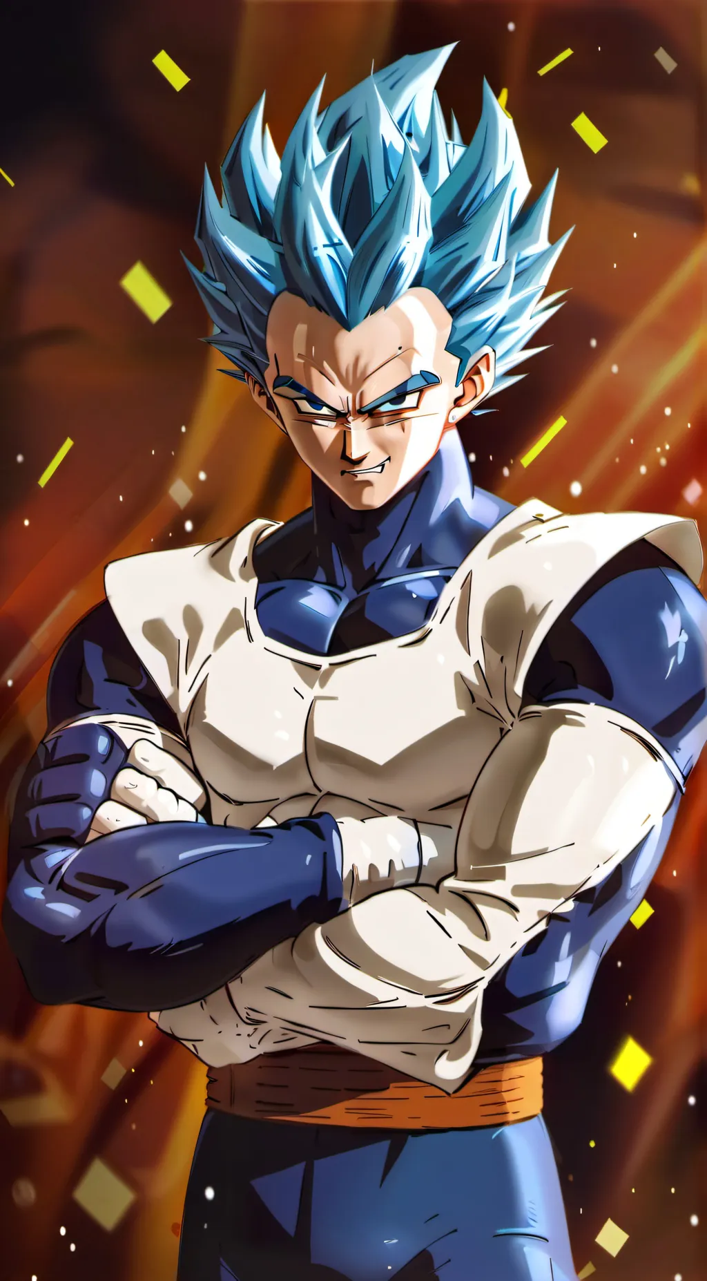 ai character: Vegeta  background