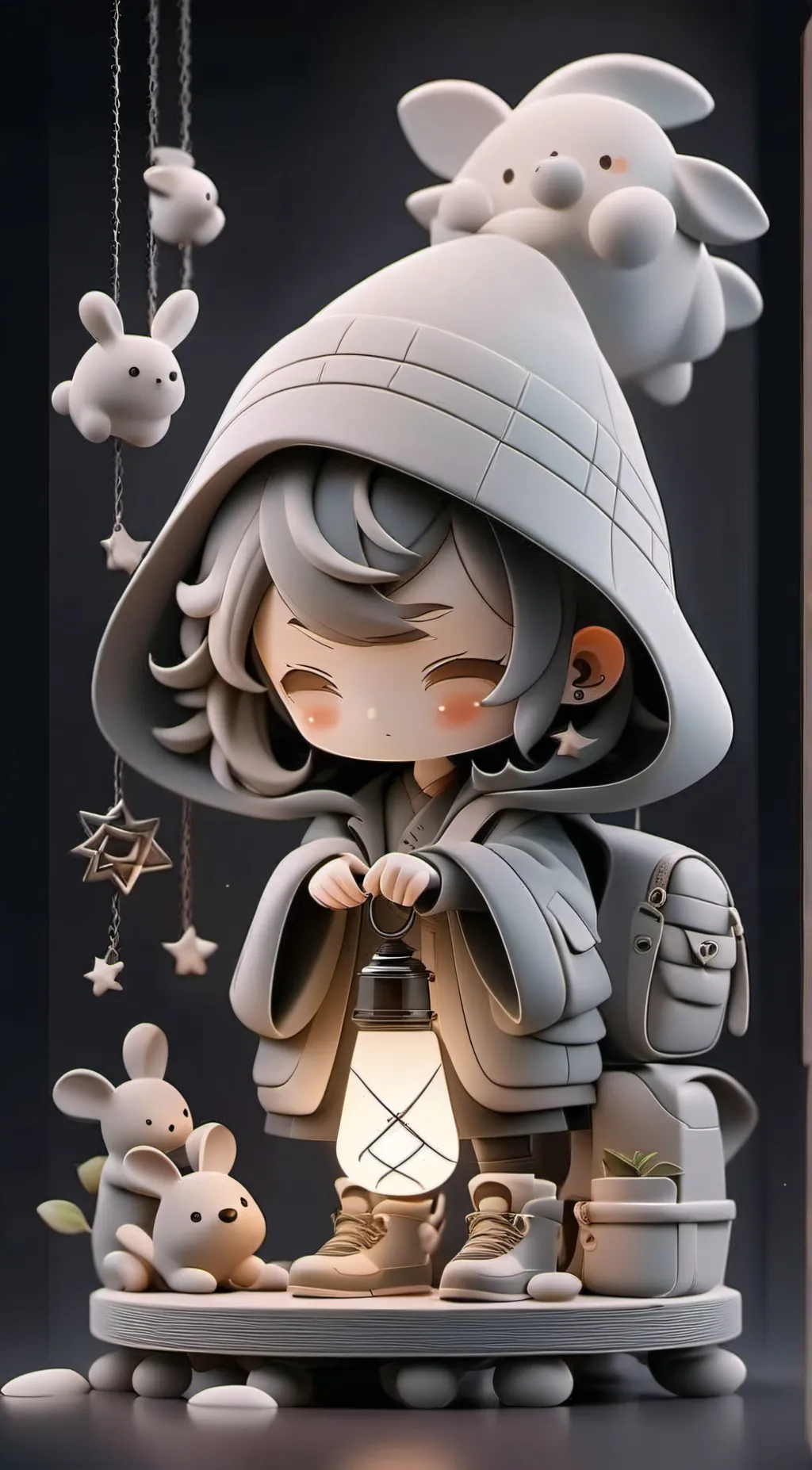 ai character: Venty background