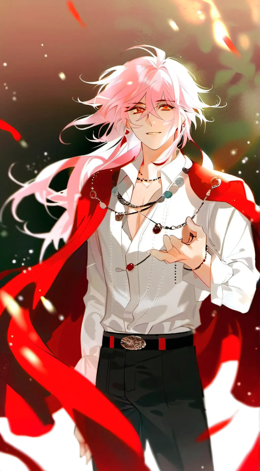ai character: techno blade background