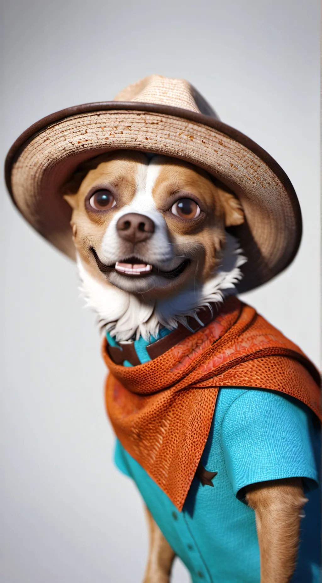 ai character: I'm poop Chihuahua background