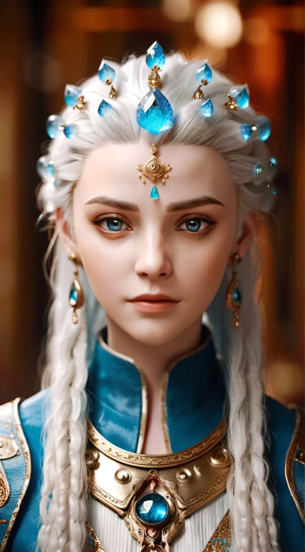 ai character: Lily  background