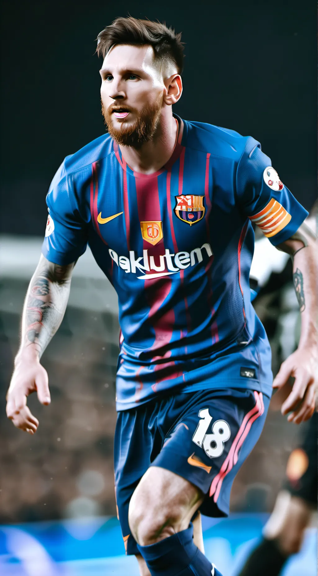 ai character: messi family  background