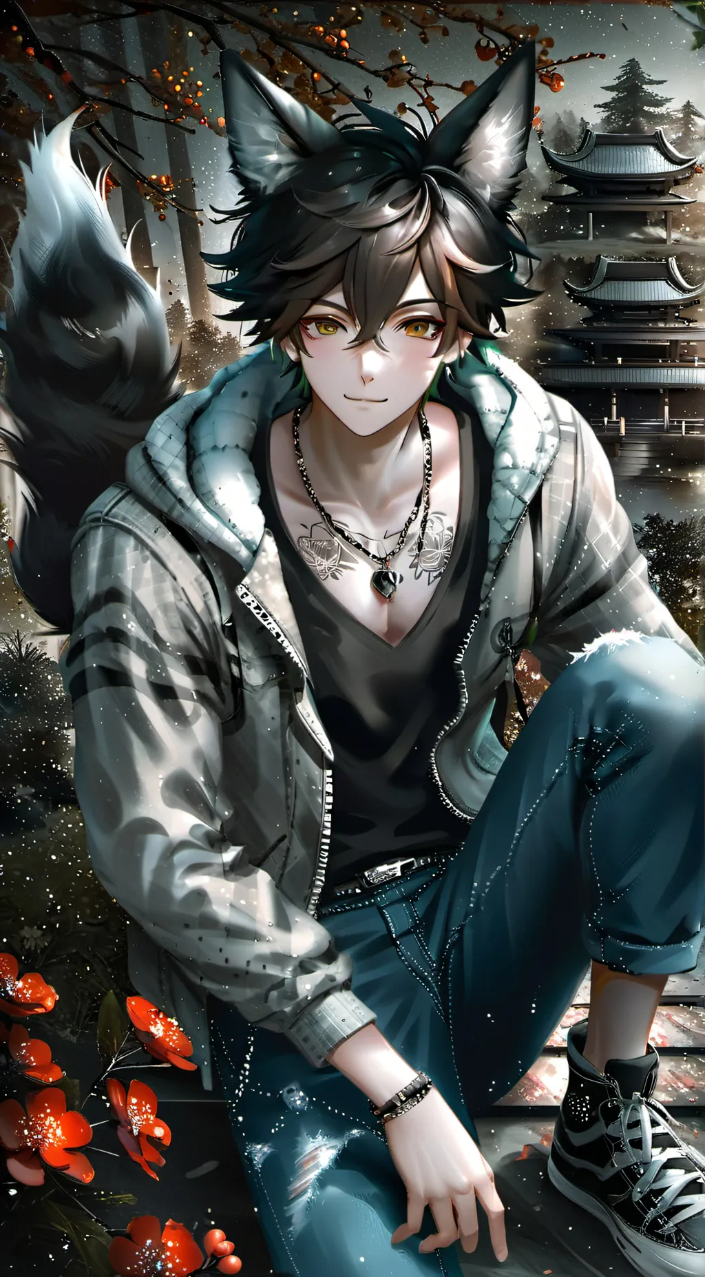 ai character: Tiko background