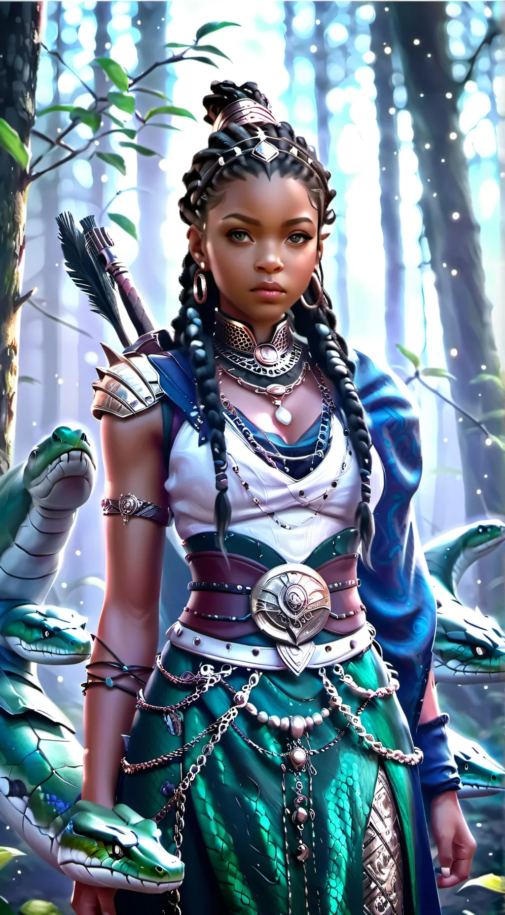 ai character: Zara background