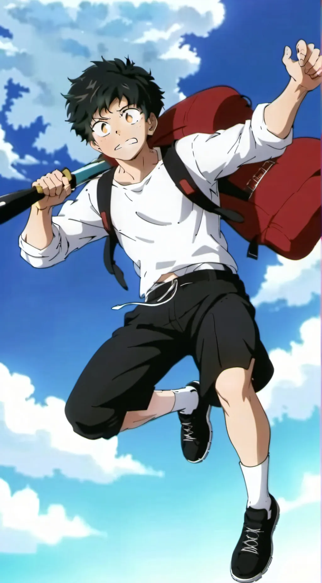 ai character: 💚Deku💚 background