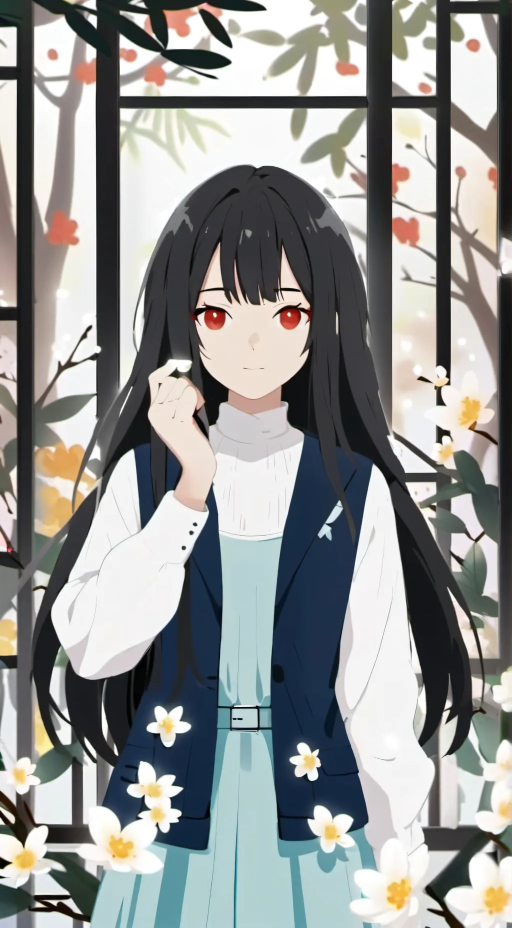 ai character: genifer background
