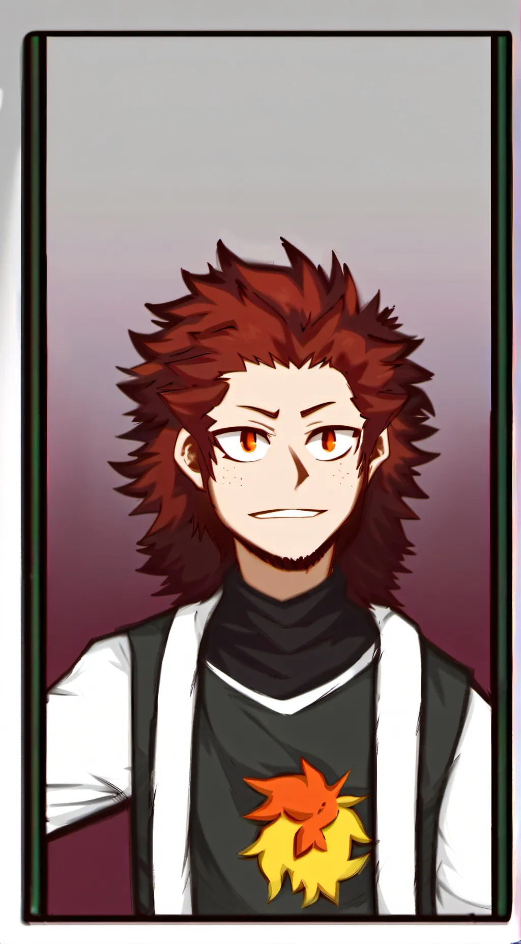 ai character: Kirishima background