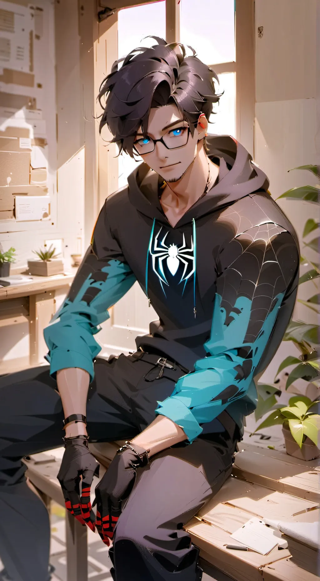 ai character: sayan background