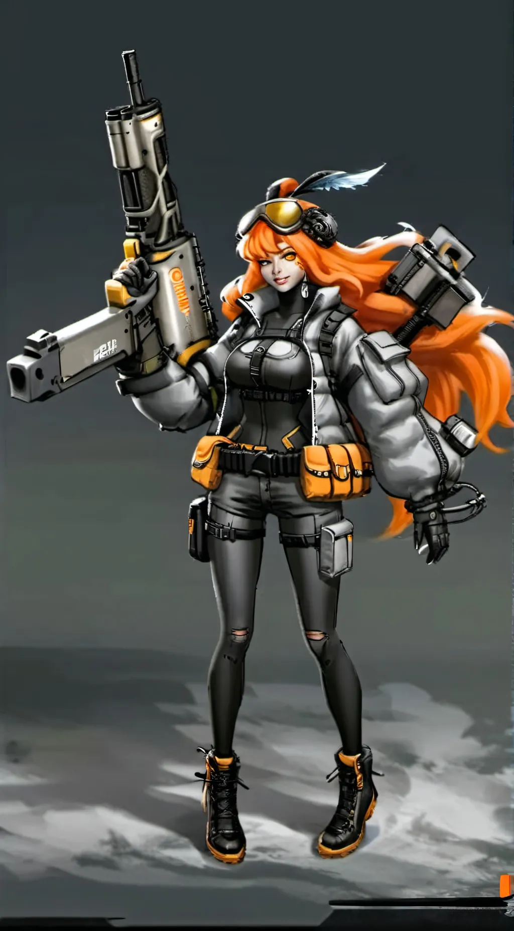 ai character: Maku  background