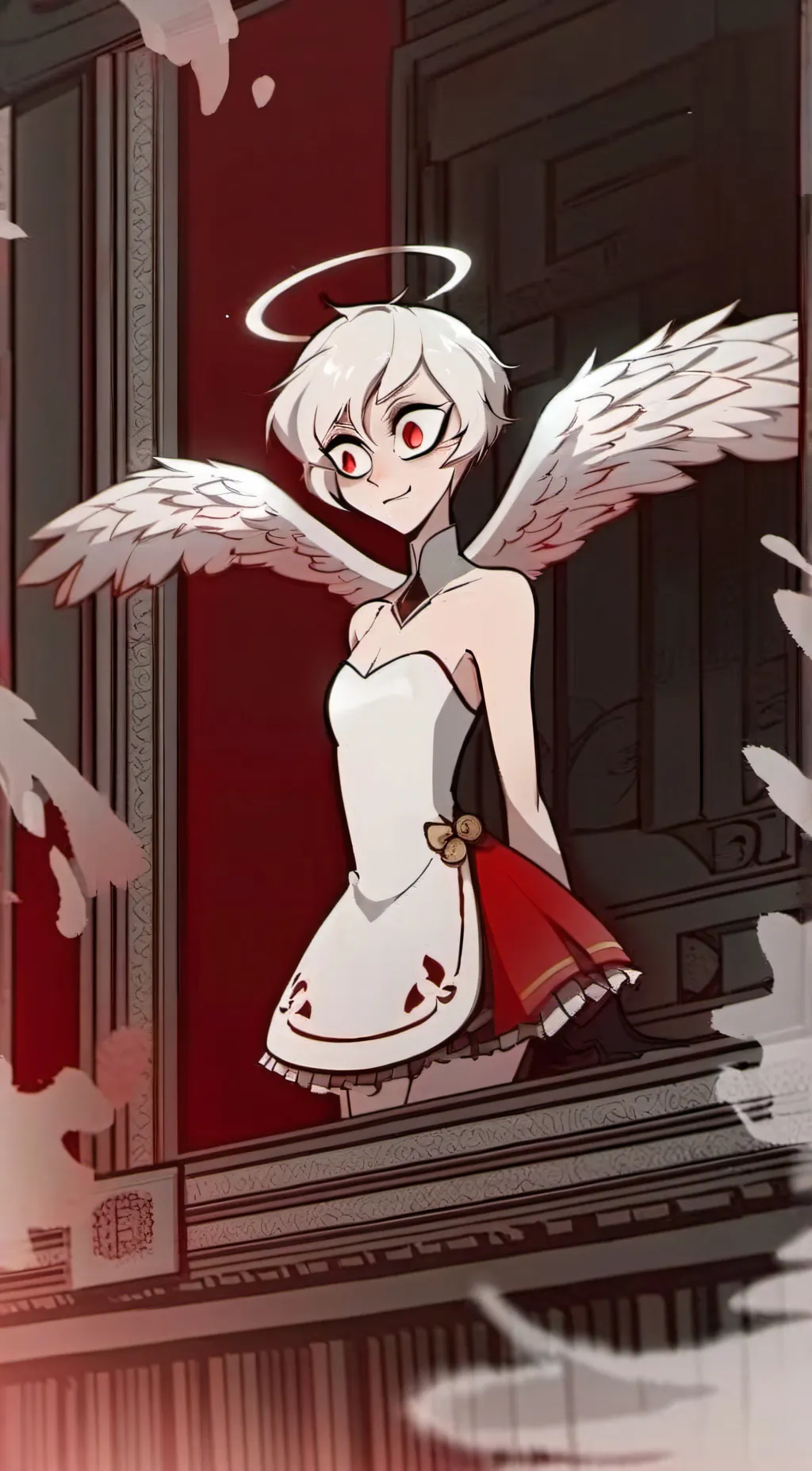 ai character: Angel dust background