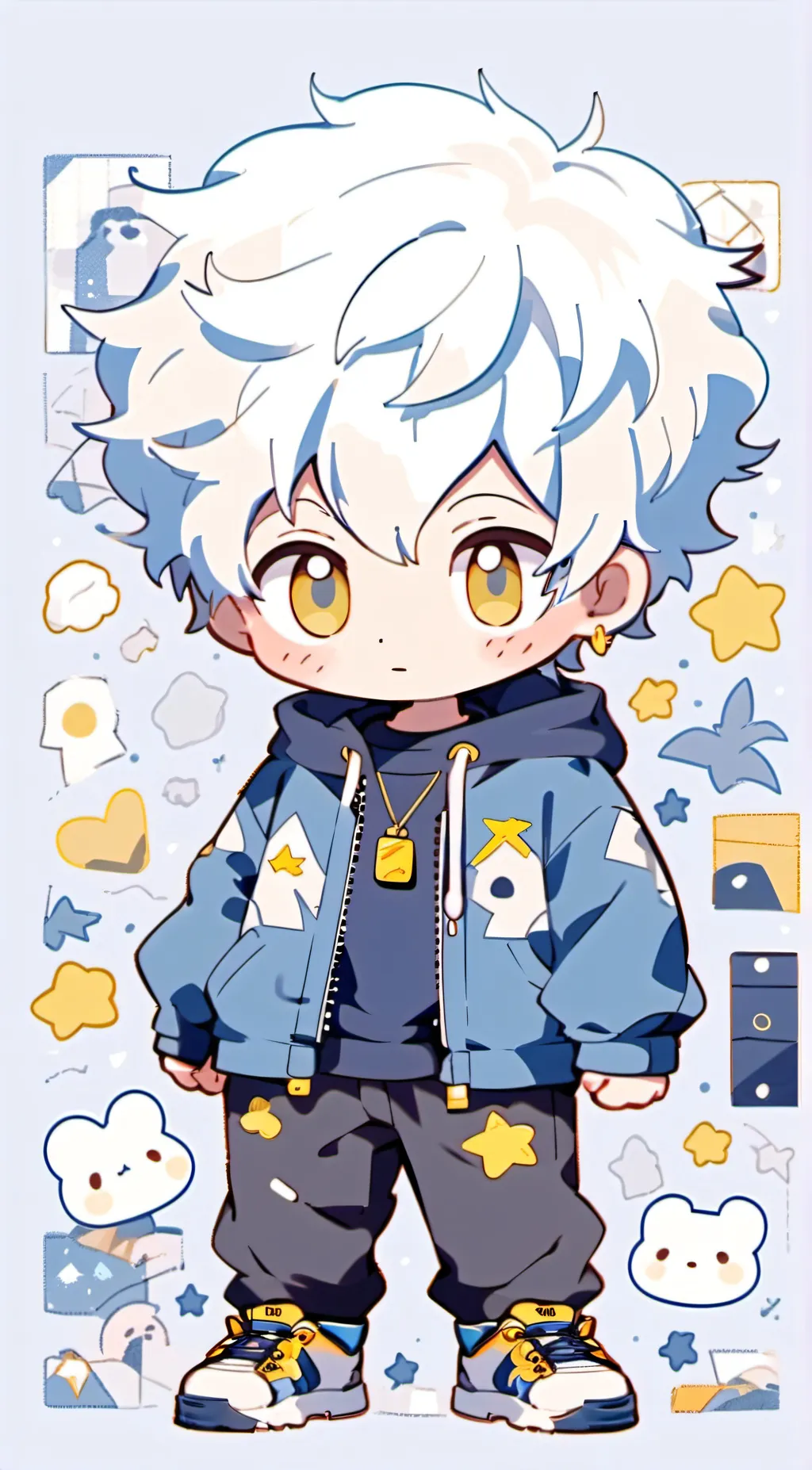 ai character: Derek background