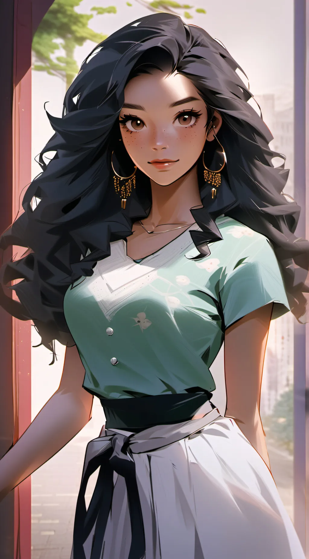 ai character: Rosie background