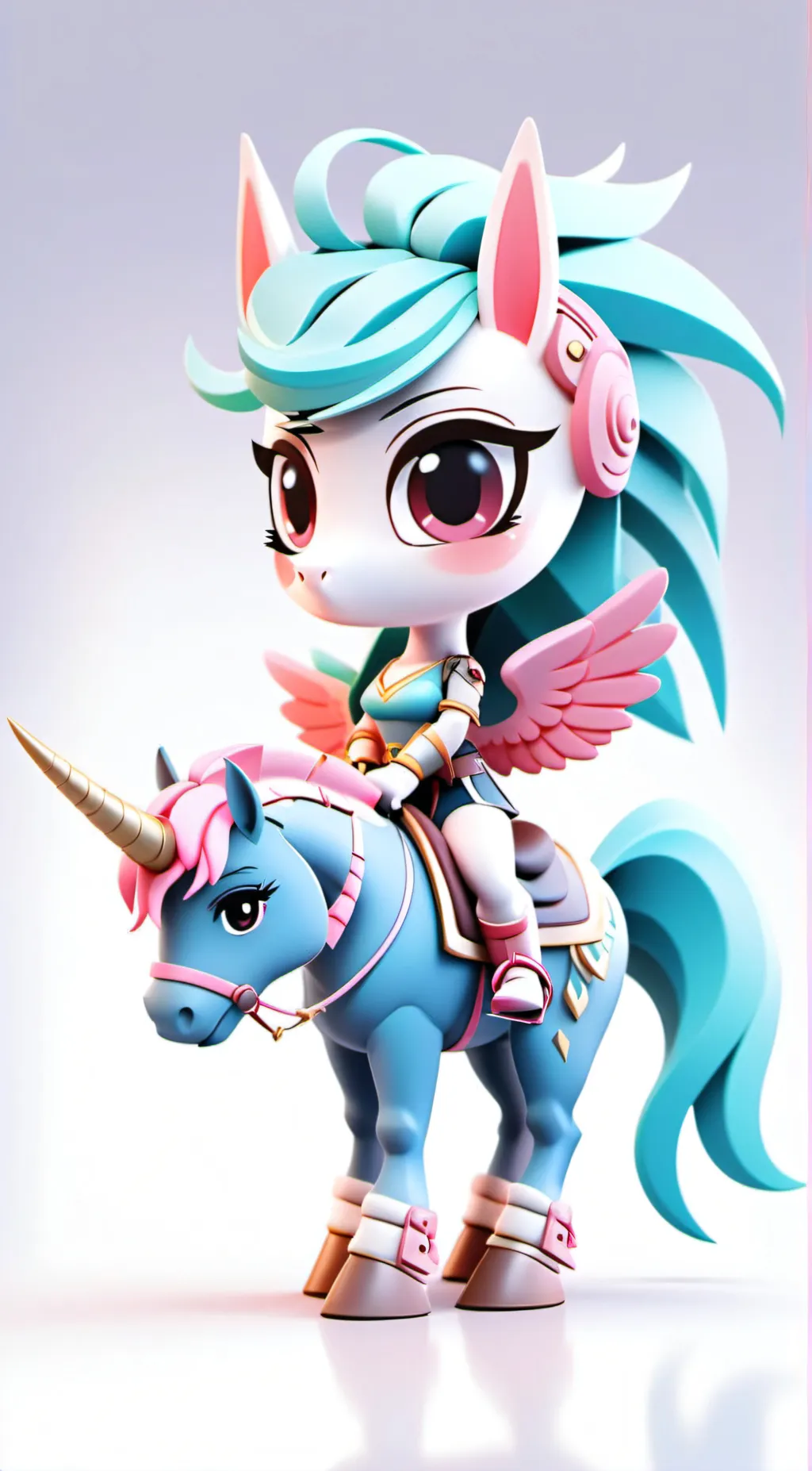 ai character: Winter snow background