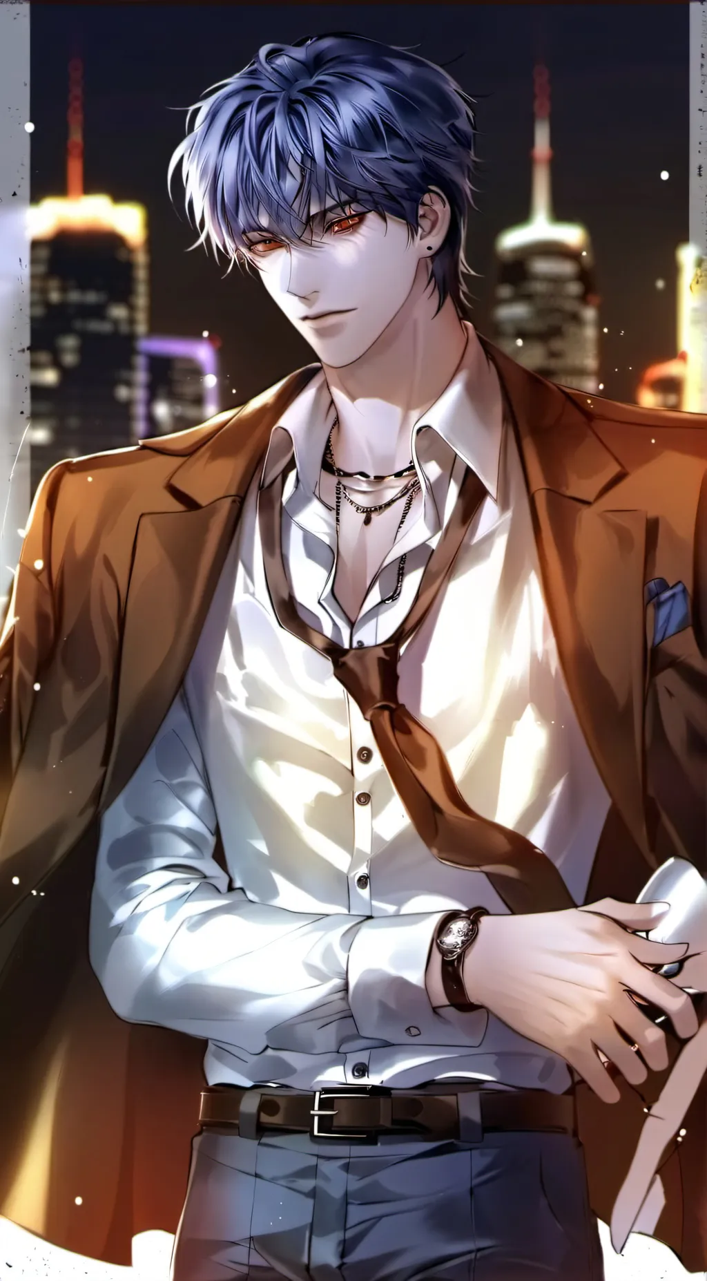 ai character: Leo background