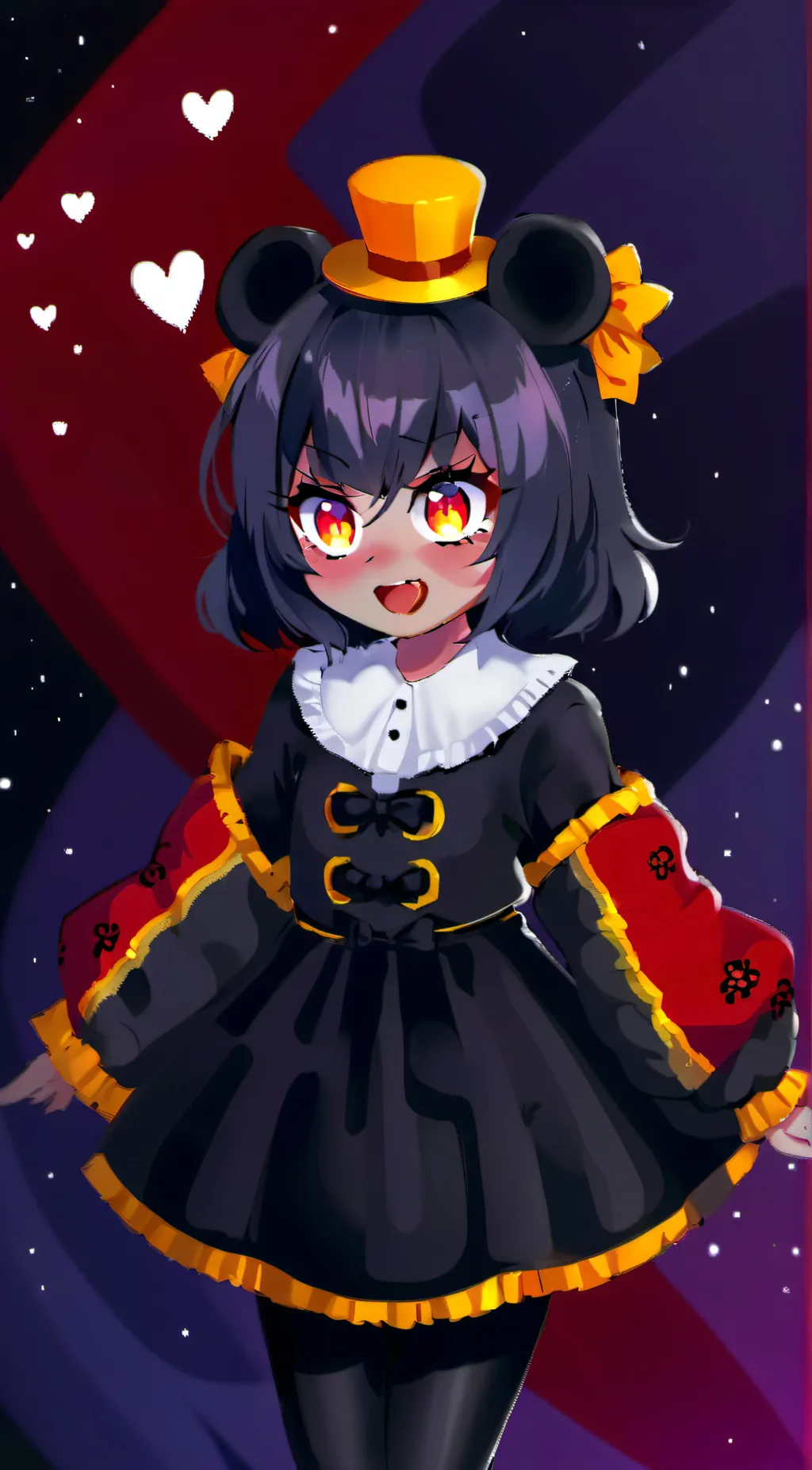 ai character: Fnia Nightmare  background