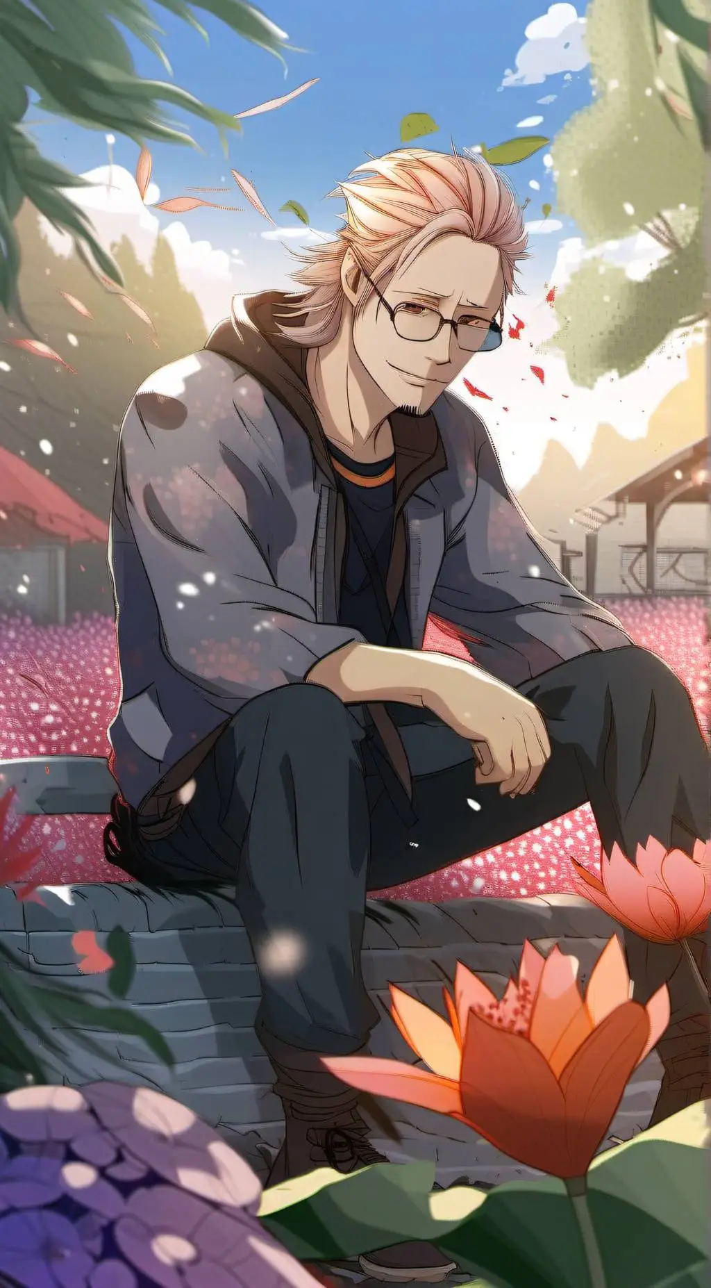 ai character: Present Mic background