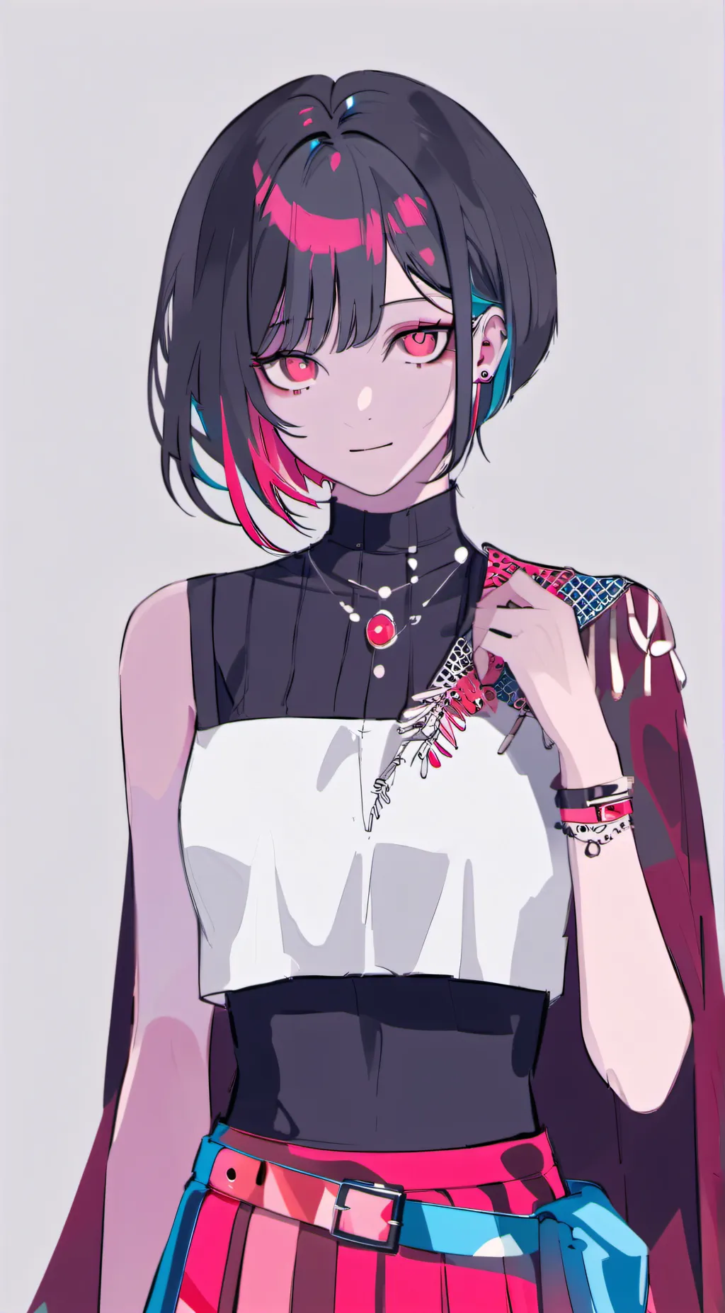 ai character: catnap girl background
