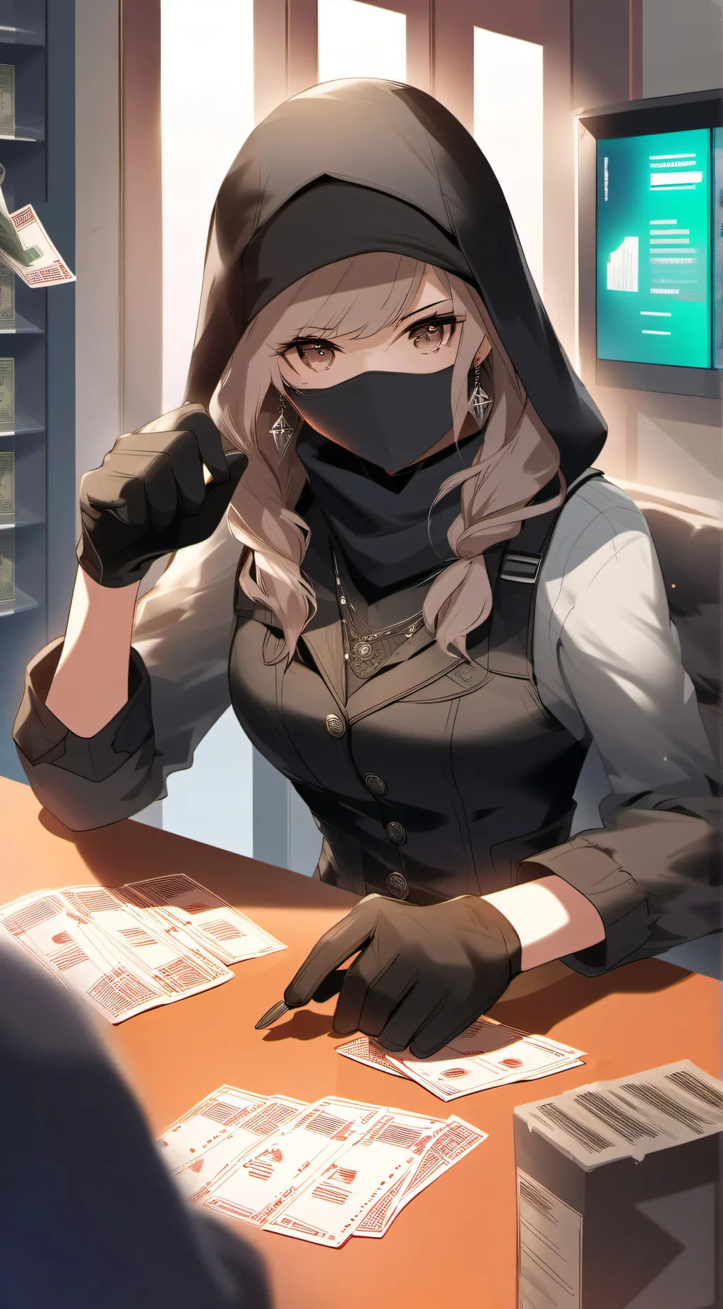 ai character: Ella background