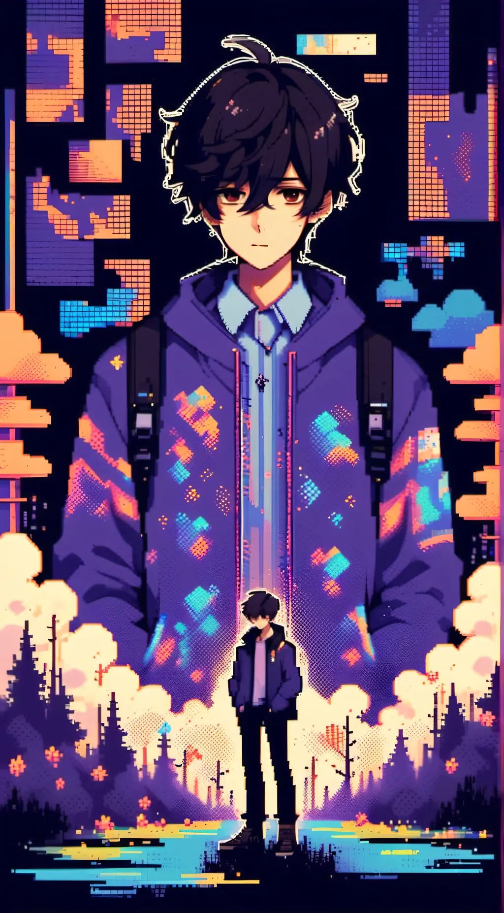 ai character: levi background