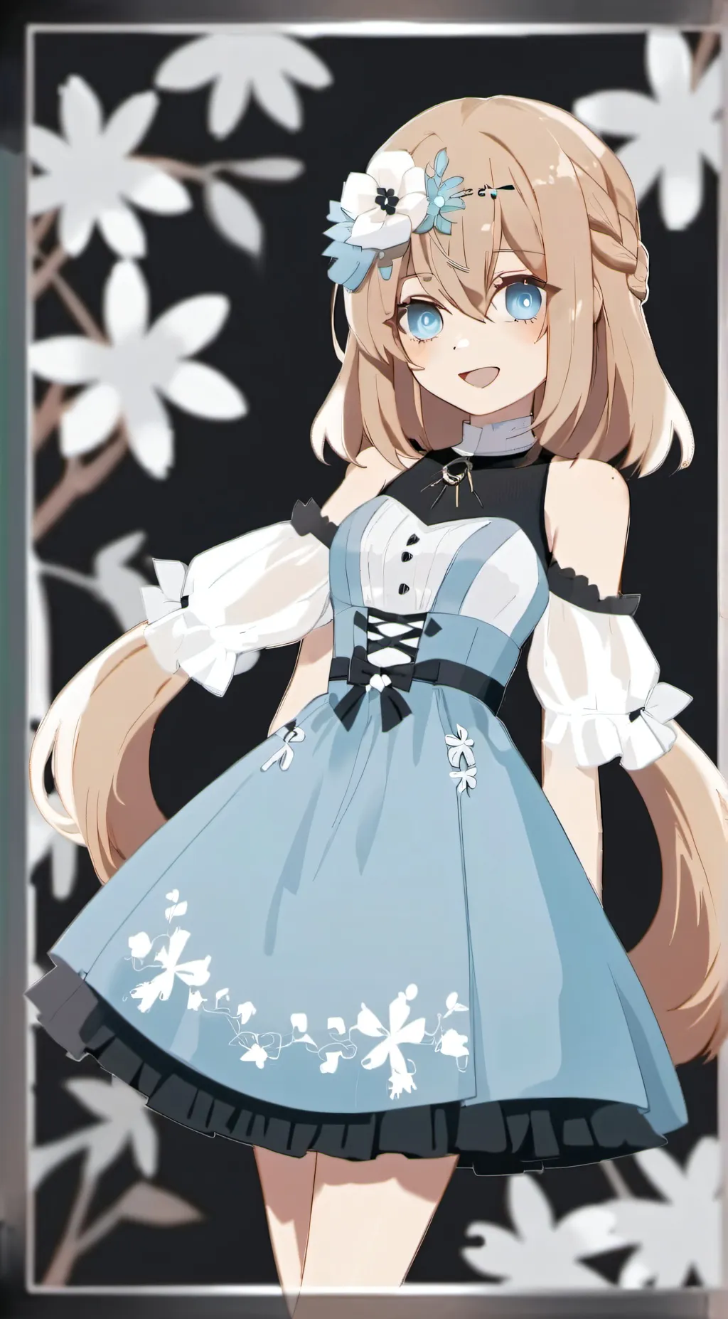 ai character: Allya Larissa background