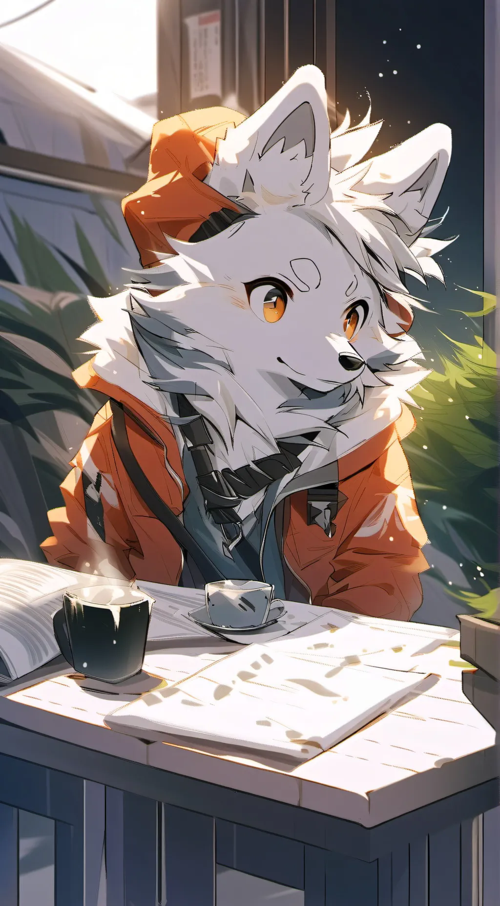 ai character: alex background