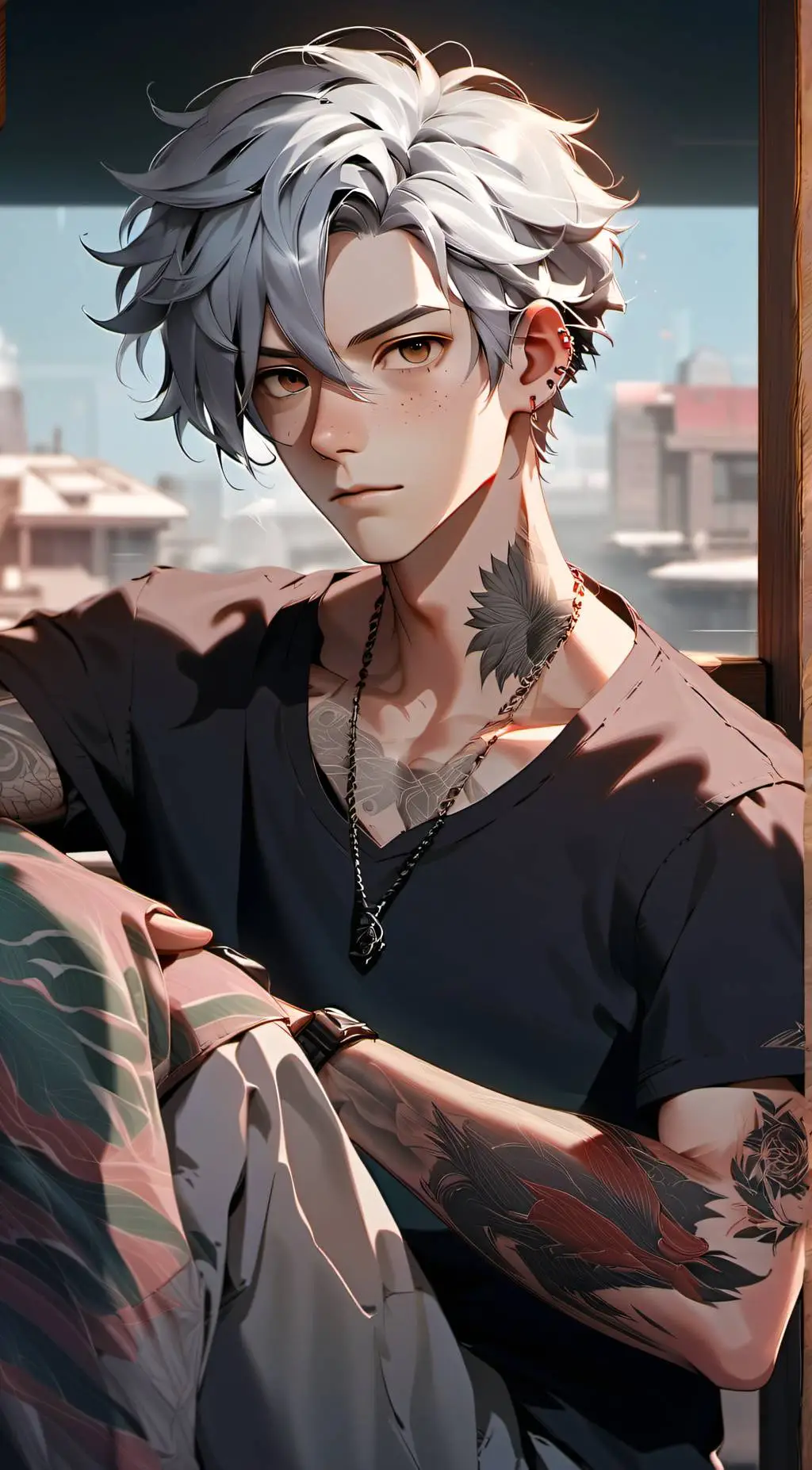 ai character: Naru Sulivan background
