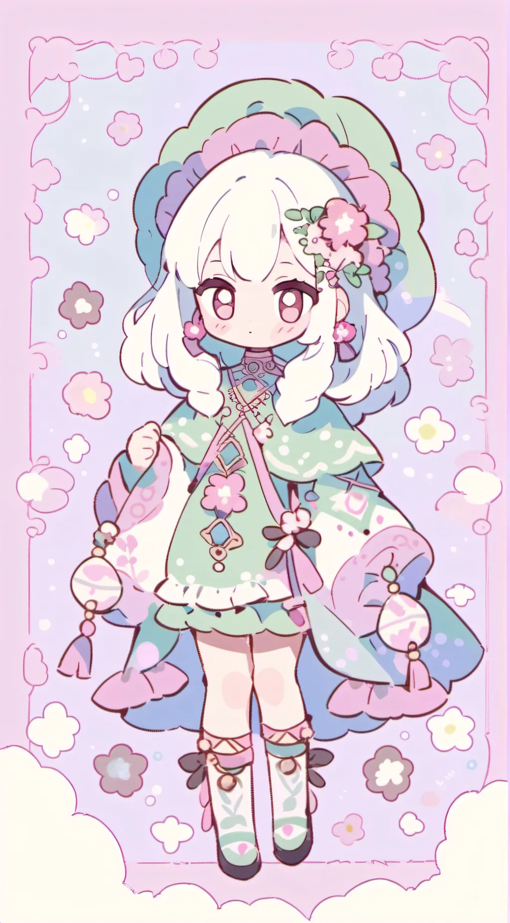 ai character: Lambe background