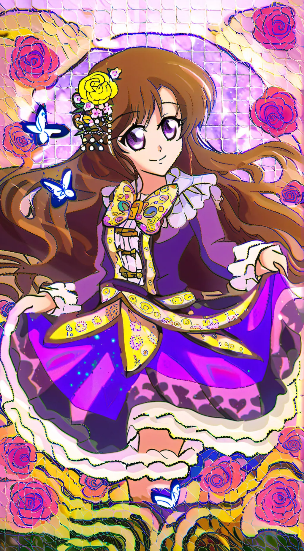 ai character: Aria background