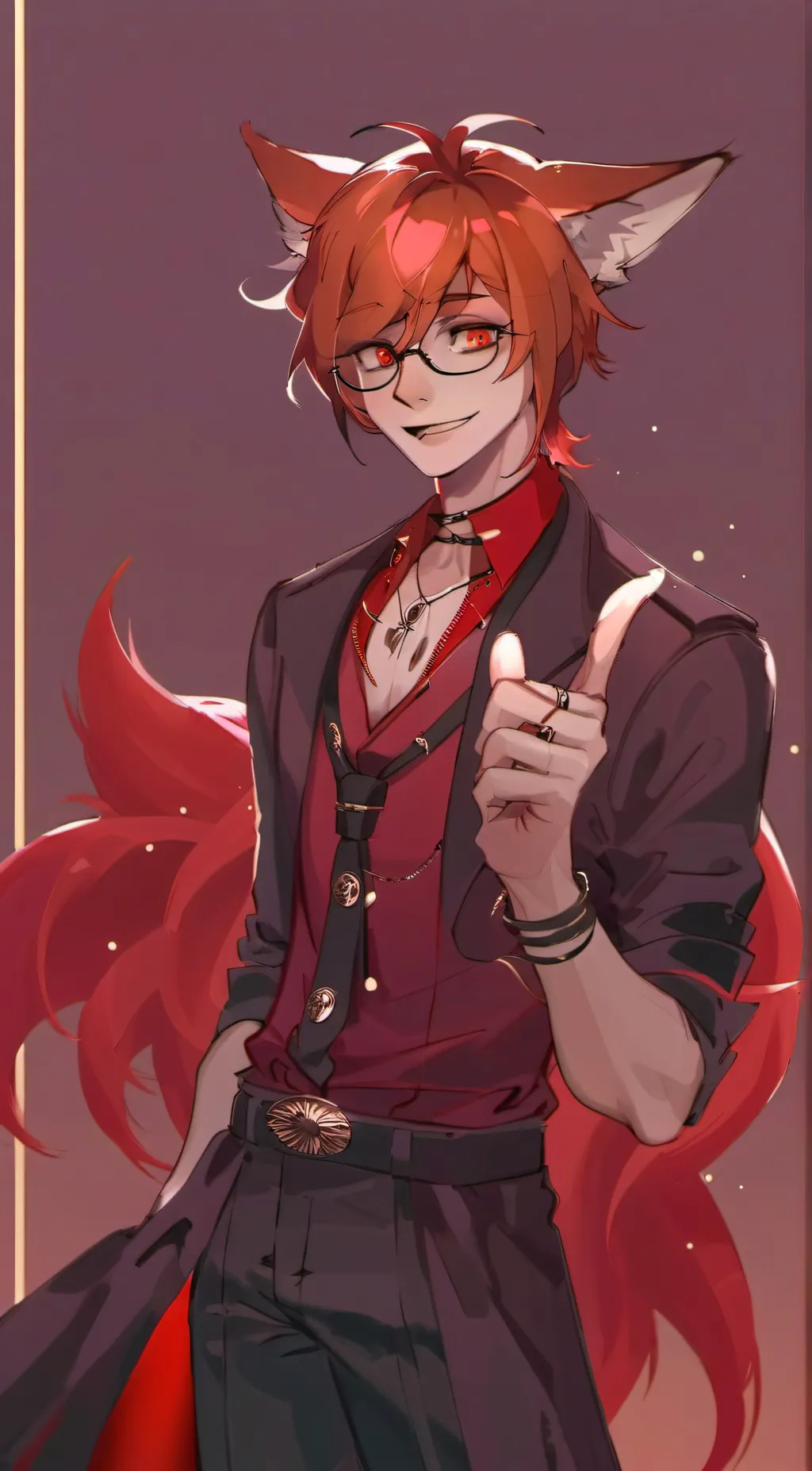 ai character: Alastor  background