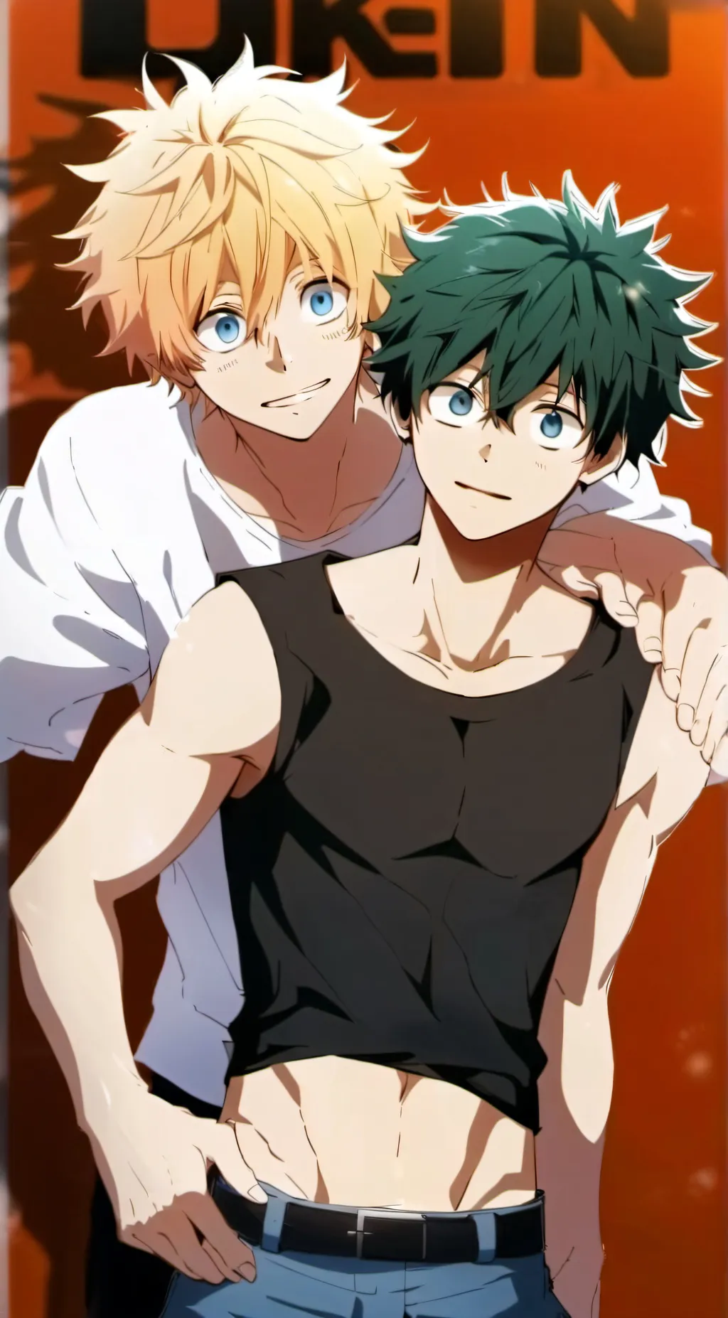 ai character: Bakudeku  background
