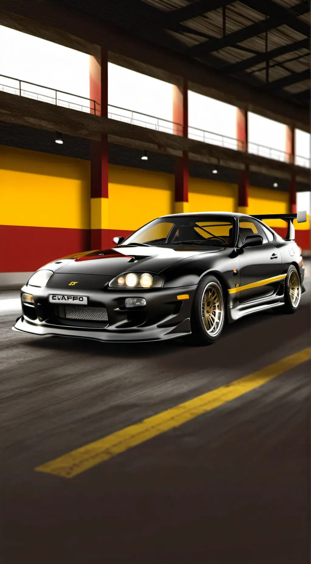 ai character: supra background