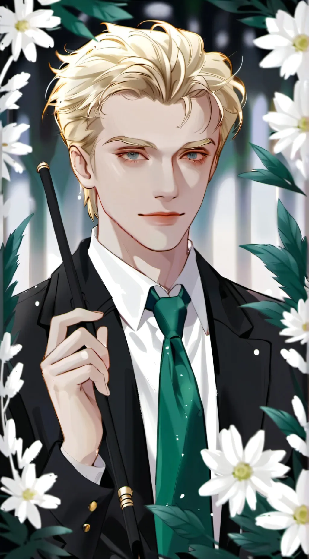 ai character: Draco malfoy background