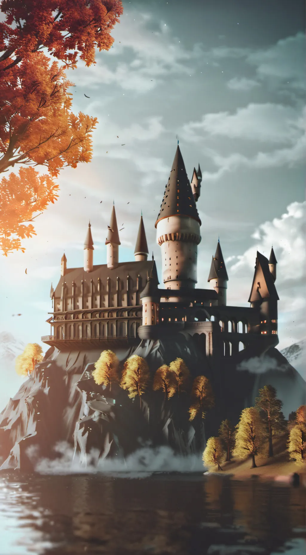 ai character: ~HOGWARTS~ background