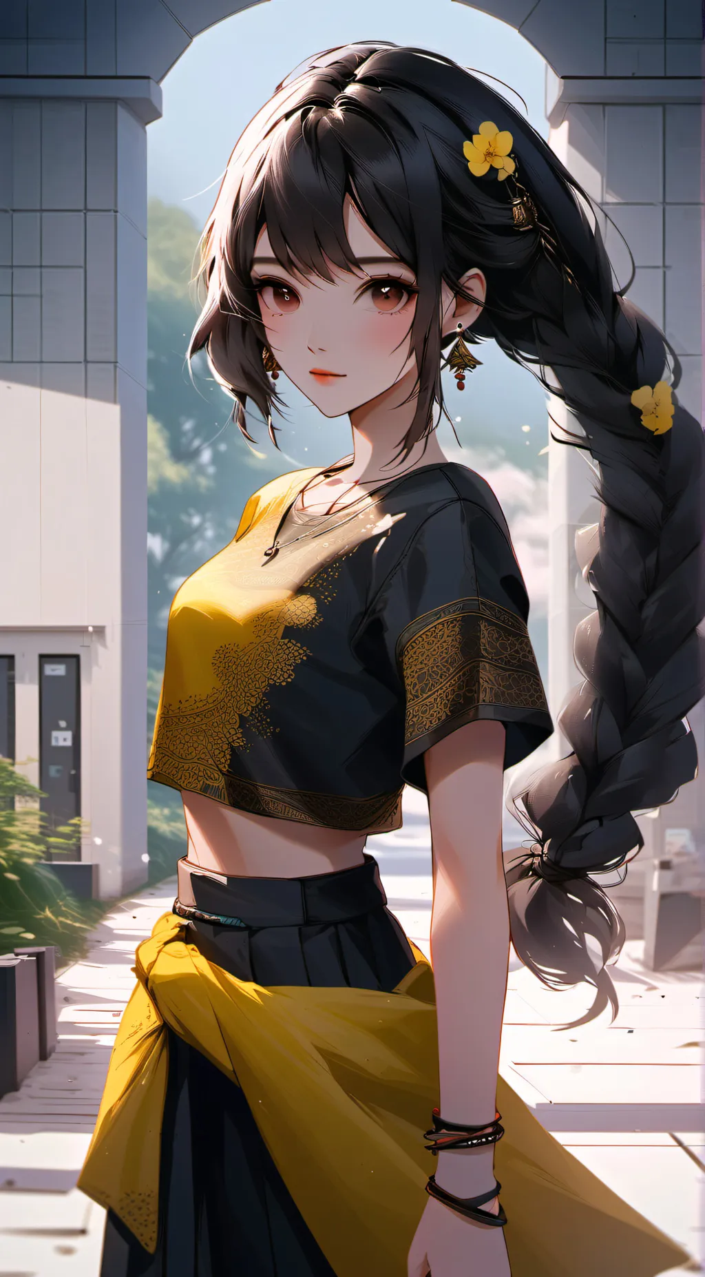 ai character: nics background