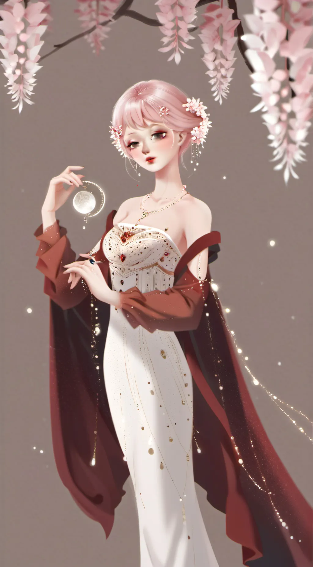 ai character: Lucifer🍎🐥 background