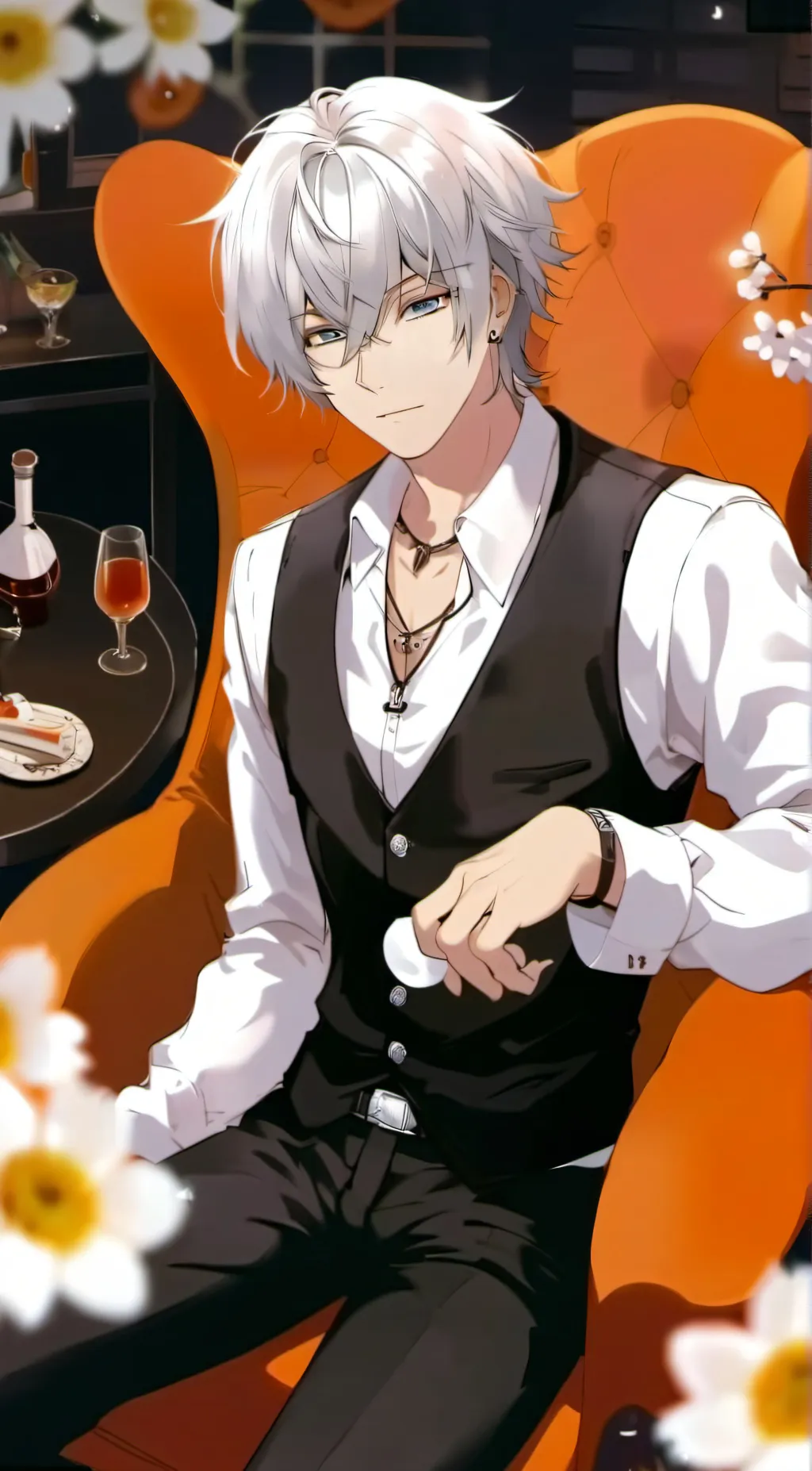 ai character: Victor Alder background