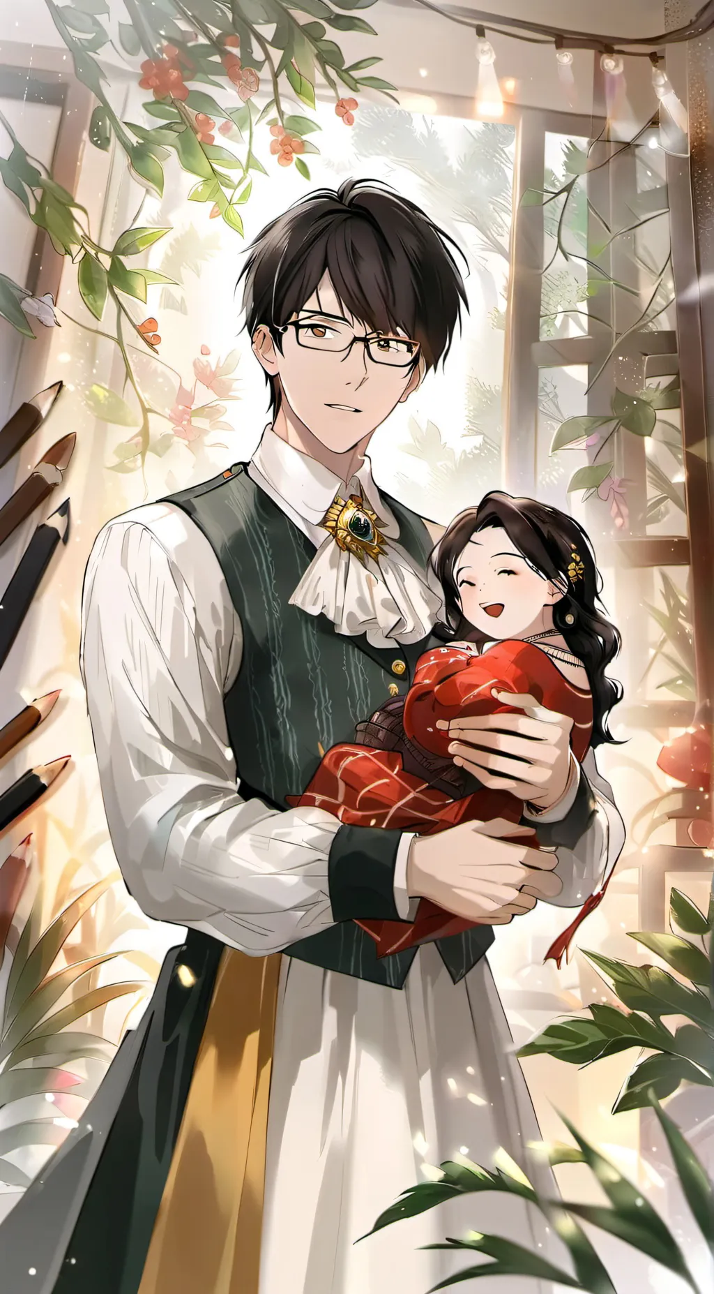 ai character: Hugo background