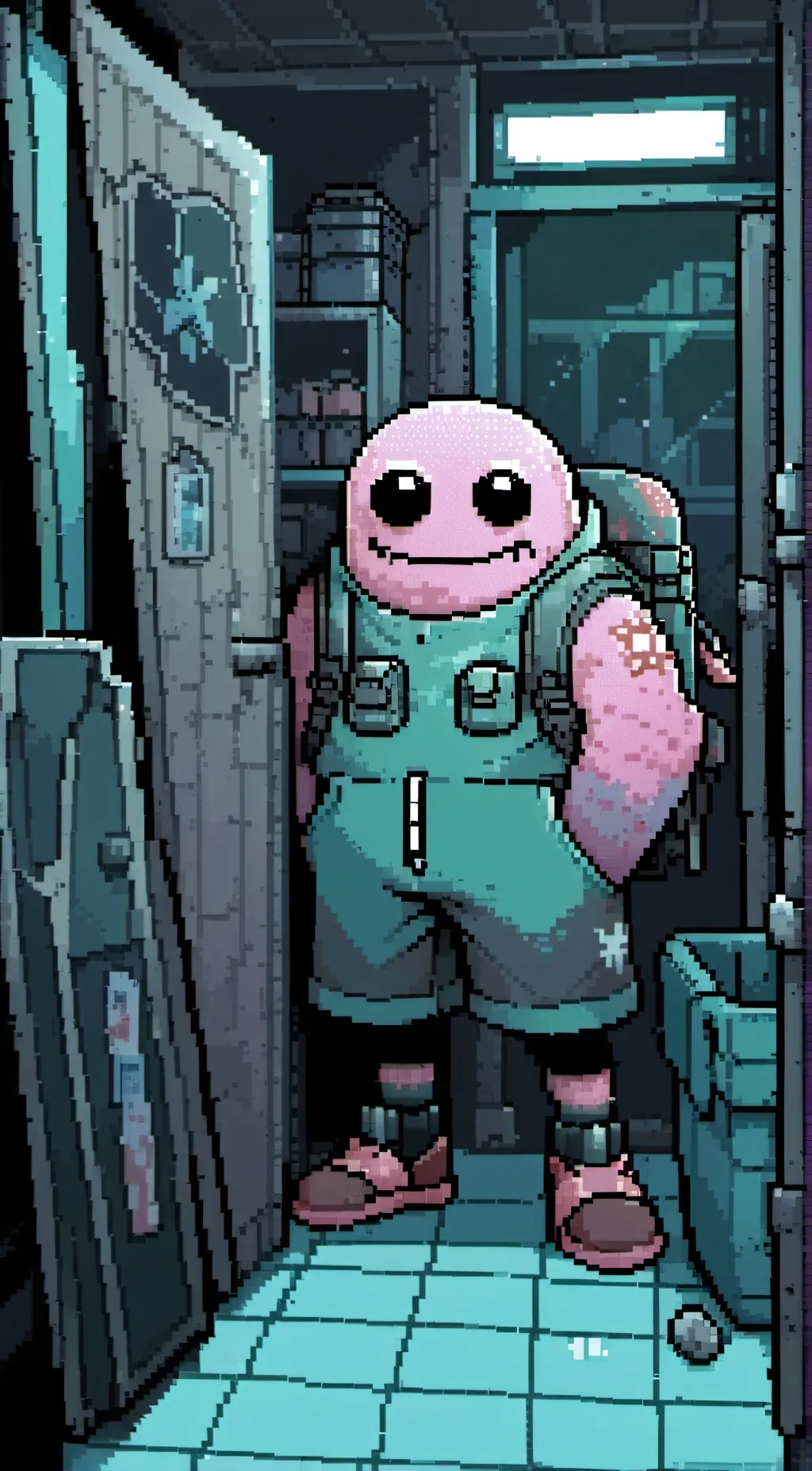 ai character: Robber background