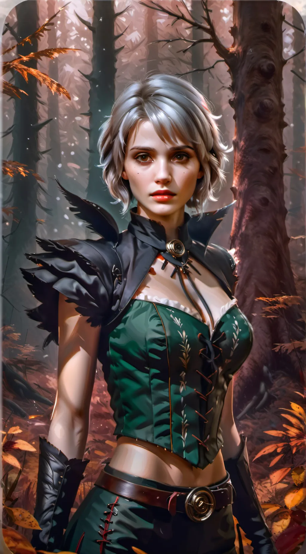 ai character: Serena background