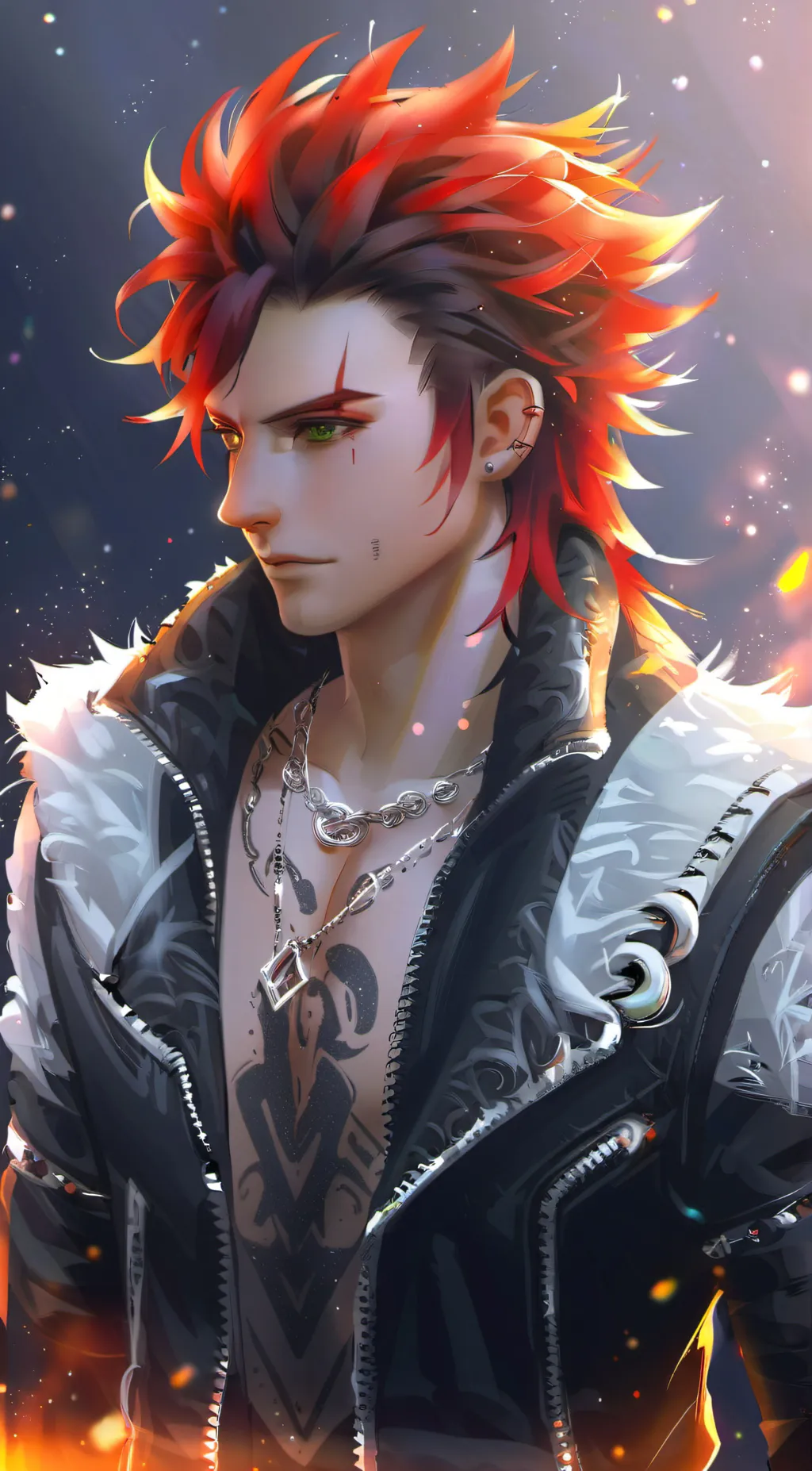 ai character: Ash background