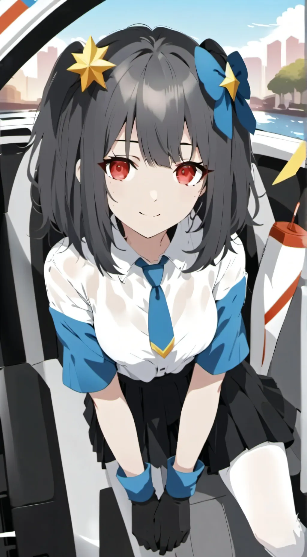 ai character: popular girl ava background