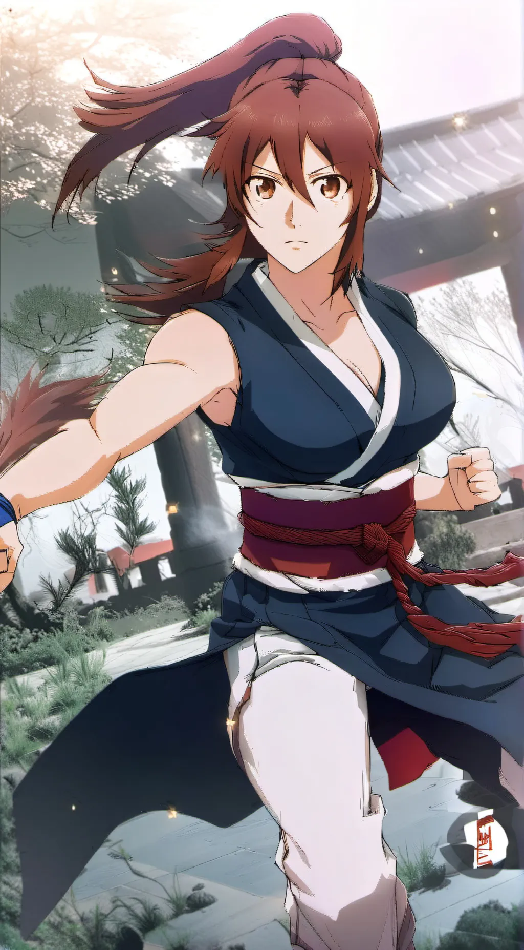 ai character: Mai Sun  background