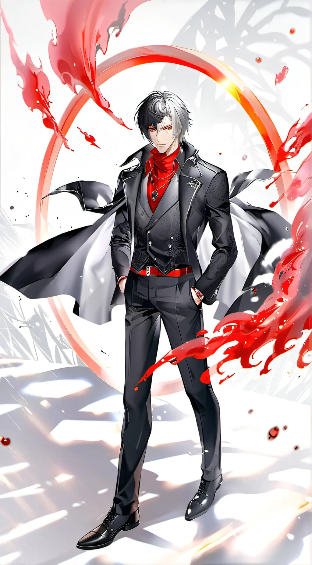 ai character: "Shadow" background