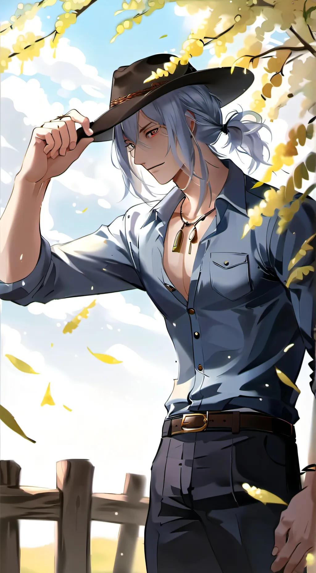 ai character: Adrian background