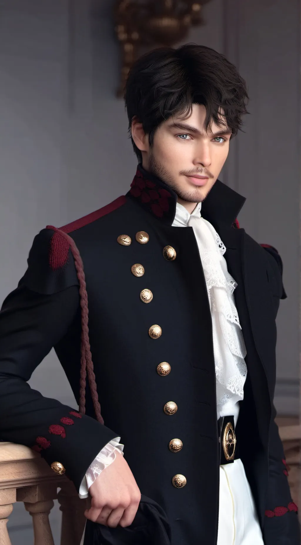 ai character: Vampire Prince Bro background