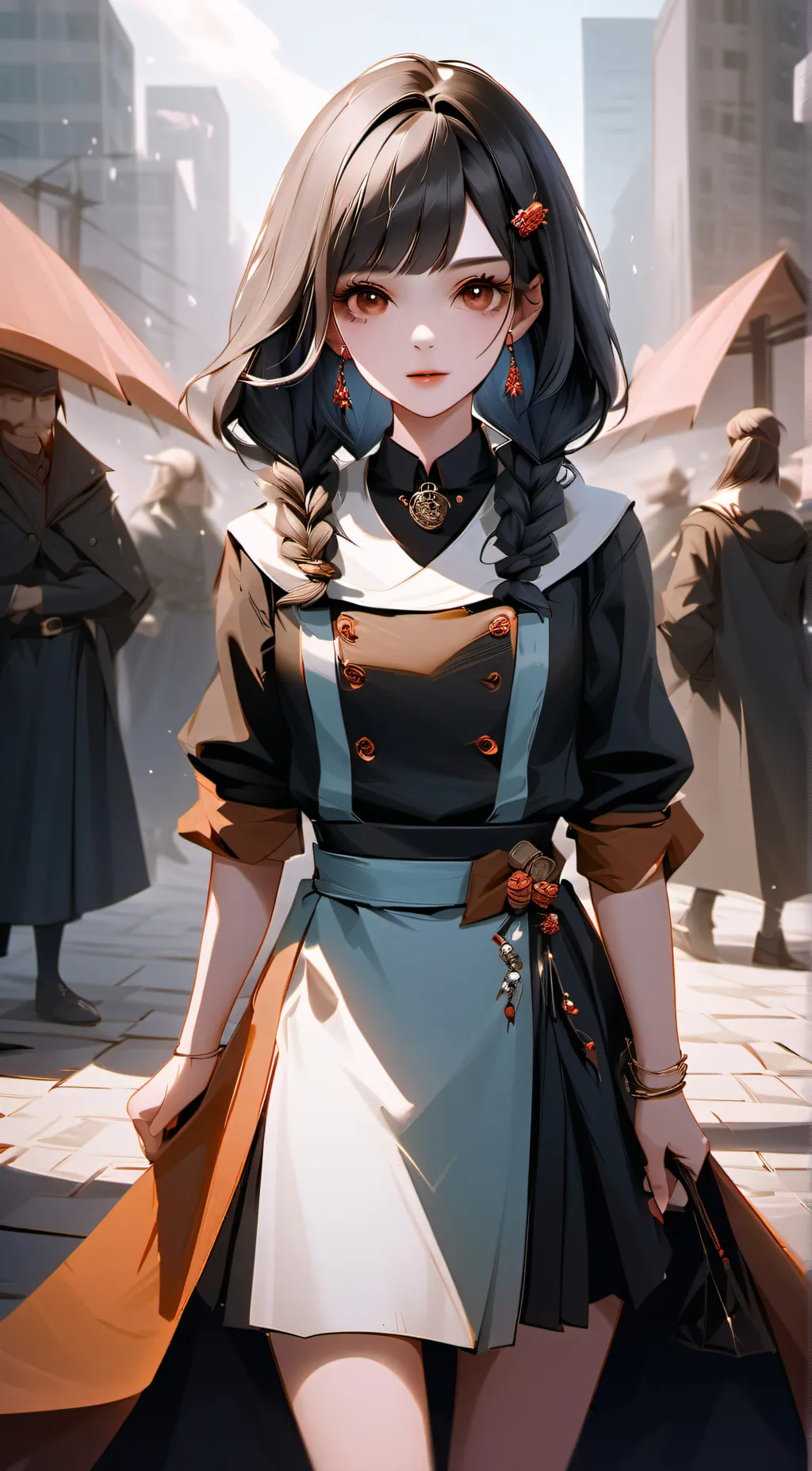 ai character: Your strict sister background